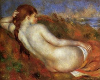 Pierre Auguste Renoir : Reclining Nude
